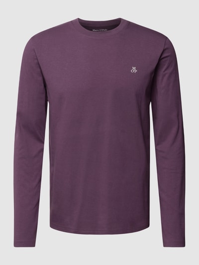 Marc O'Polo Longsleeve aus Bio-Baumwolle Aubergine 2