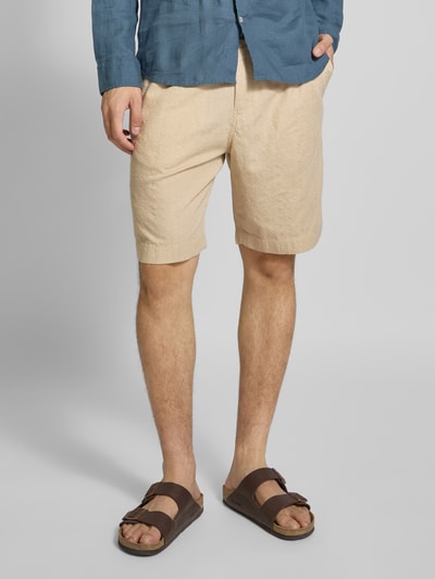 Marc O'Polo Relaxed Fit Bermudas aus reiner Baumwolle Sand 4