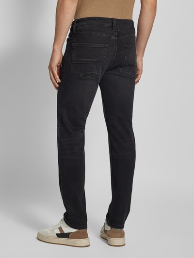 s.Oliver BLACK LABEL Slim Fit Jeans im 5-Pocket-Design Modell 'Nelio' Black 5