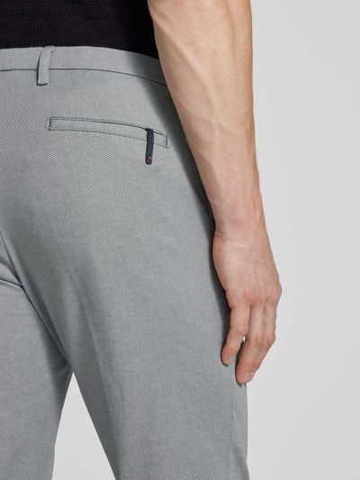 Cinque Spodnie materiałowe o kroju slim fit z dodatkiem streczu model ‘CiBrody’ Jasnoszary 3