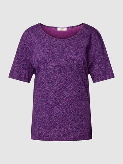 Esprit T-Shirt mit Allover-Muster Fuchsia 2