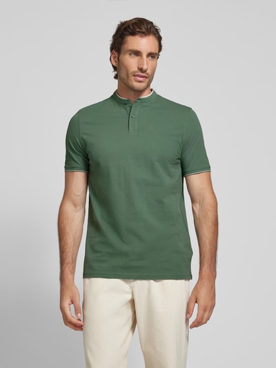 MCNEAL Poloshirt met korte knoopsluiting Rietgroen - 4