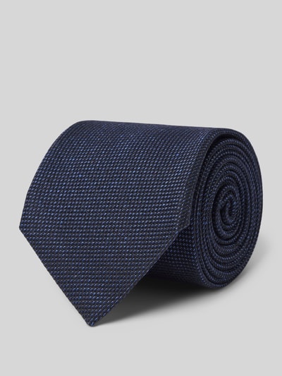 REAL GUYS Stropdas met labeldetail Marineblauw - 1