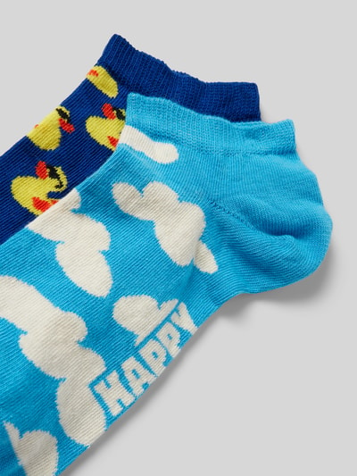 Happy Socks Sneakersocken aus Baumwoll-Mix im 2er-Pack Blau 2