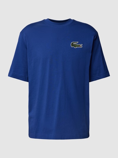 Lacoste T-Shirt mit Logo-Stitching Blau 2