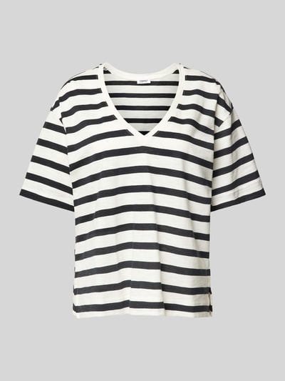 Esprit T-Shirt mit Streifenmuster Black 2