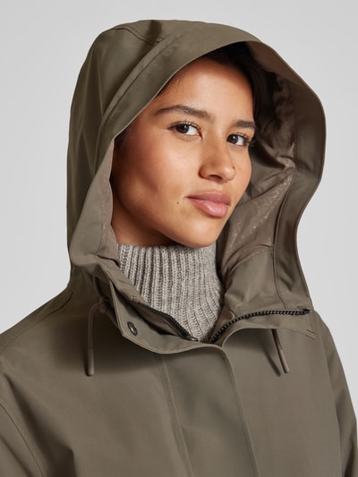 Didriksons Parka z kieszeniami z patką model ‘ANNABELL’ Camel 3