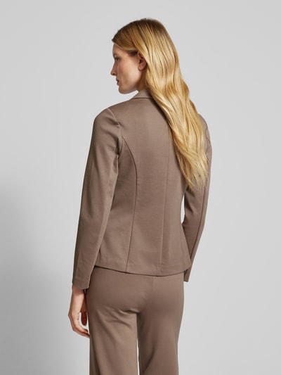 Fransa Blazer met paspelzakken Taupe - 5