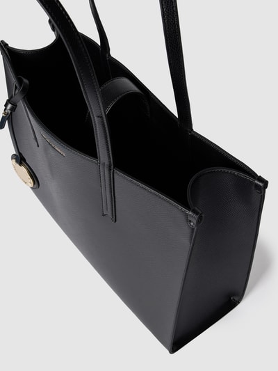 Emporio Armani Shopper in Leder-Optik Black 5