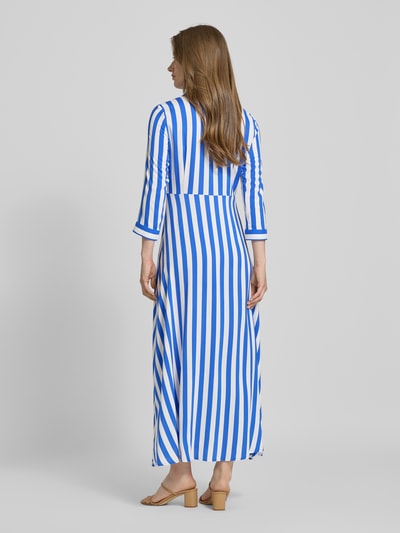 YAS Maxikleid mit Knopfleiste Modell 'SAVANNA' Royal 5