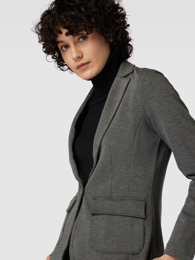 Tom Tailor Blazer mit Pattentaschen Anthrazit Melange 3