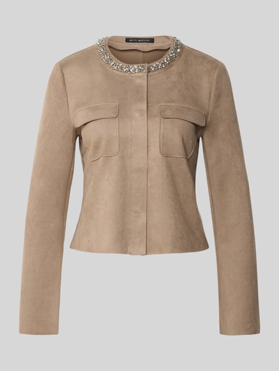 Betty Barclay Blazer mit Brusttaschen Taupe 2