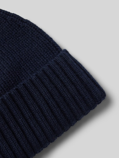 MCNEAL 'Beanie met labelbadge Marineblauw - 2