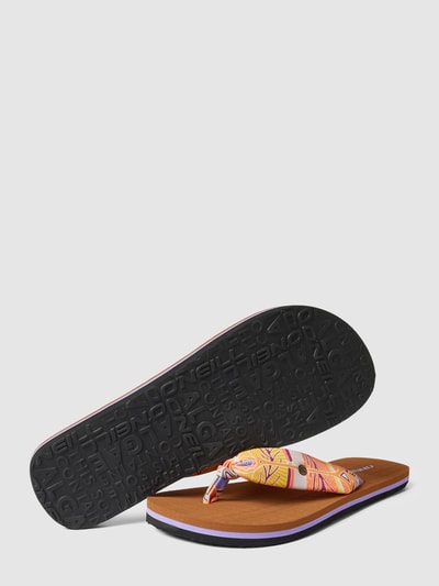O'Neill Teenslippers met labeldetail, model 'DITSY SUN BLOOM™' Rosé - 4
