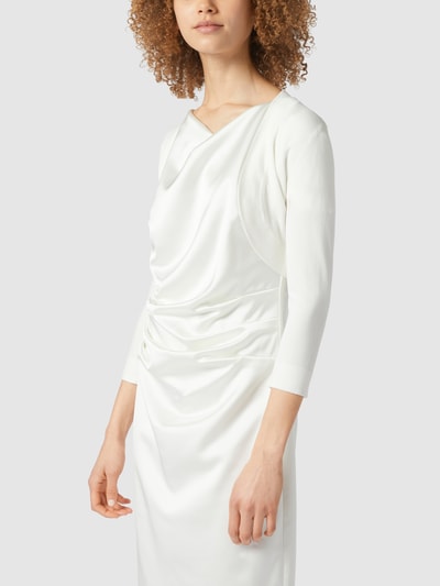 Jake*s Cocktail Cocktailjacke aus Feinstrick  Offwhite 4
