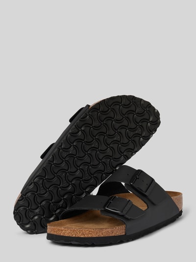 Birkenstock Sandalen mit Dornschließe Modell 'Arizona' Black 4