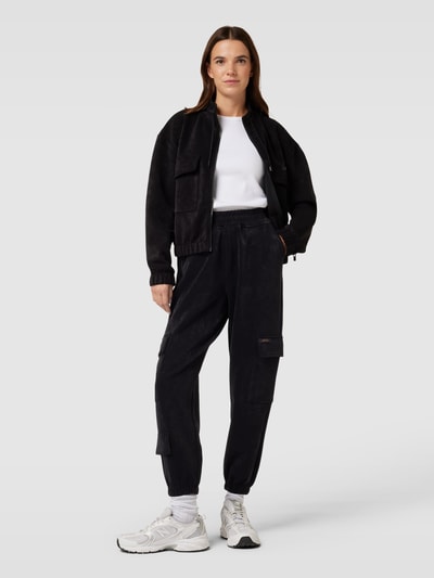 Guess Activewear Sweatpants met cargozakken, model 'EUPHEMIA' Zwart - 1