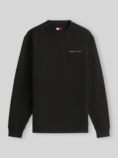 Tommy Jeans Regular Fit sweatshirt met kleine logo-opschrift Zwart - 2