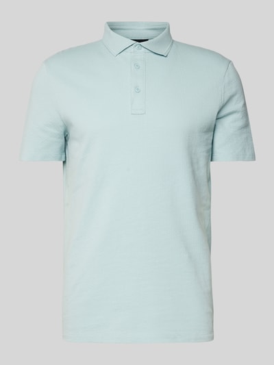 Strellson Poloshirt mit Strukturmuster Modell 'Fisher' Lind 1