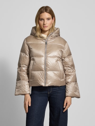 Marc O'Polo Regular Fit Daunenjacke mit Kapuze Stein 4