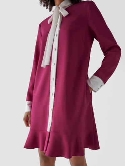 RED Valentino Blusenkleid mit Schluppe Pink 6