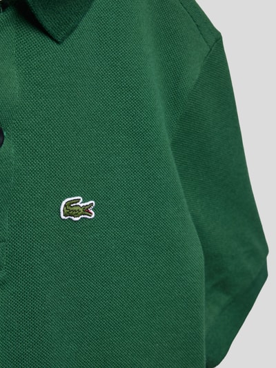 Lacoste Poloshirt mit Label-Applikation Gruen 2