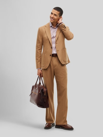 Tommy Hilfiger Slim Fit Businesshemd mit Logo-Stickerei Rot 1