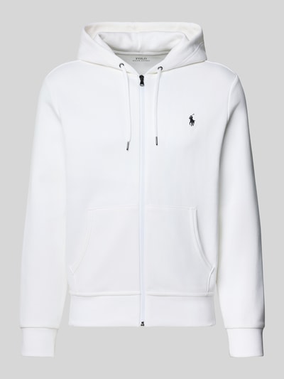 Polo Ralph Lauren Sweatjacke mit Kapuze Weiss 2
