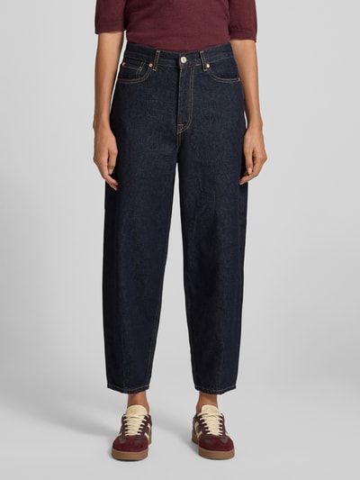 Liu Jo White Jeans im 5-Pocket-Design Modell 'NEW BARREL' Dunkelblau 4