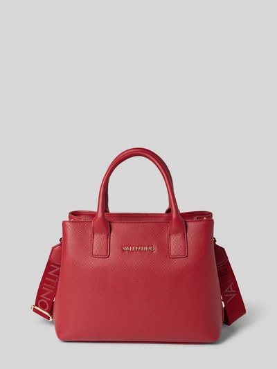 VALENTINO BAGS Handtas met labelapplicatie, model 'NEVER' Rood - 1