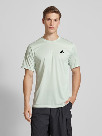 Adidas Training T-shirt z nadrukiem z logo Miętowy 4