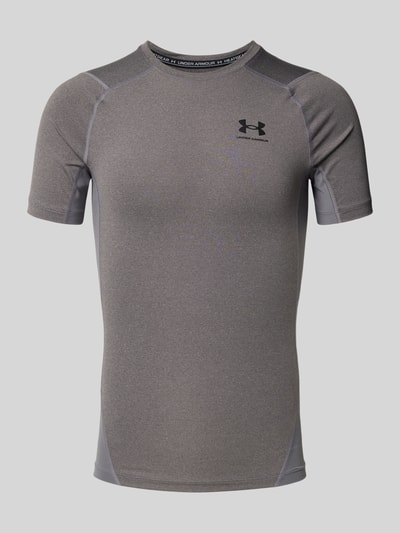 Under Armour T-shirt z nadrukiem z logo Antracytowy 2