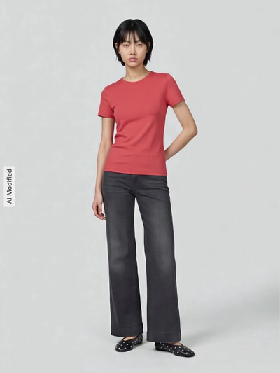 Levi's® 300 Wide & Loose Fit Jeans aus Baumwoll-Mix Modell '318®' Graphit 1