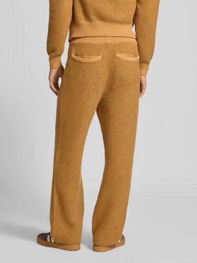 BLKVIS Sweatbroek met elastische band Mosterdgeel - 5