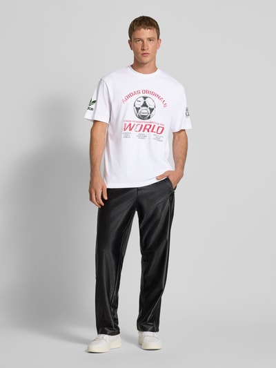 adidas Originals T-shirt met ronde hals Wit - 1