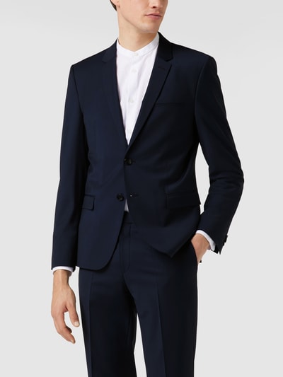 HUGO Extra Slim Fit Anzug mit Stretch-Anteil Marineblau 4