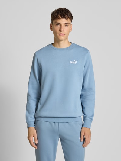 PUMA PERFORMANCE Sweatshirt met labelstitching Lichtblauw - 4