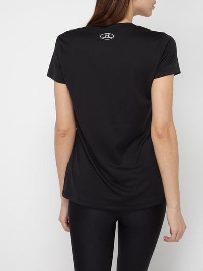 Under Armour Loose Fit T-Shirt mit V-Ausschnitt - HeatGear® Black 5