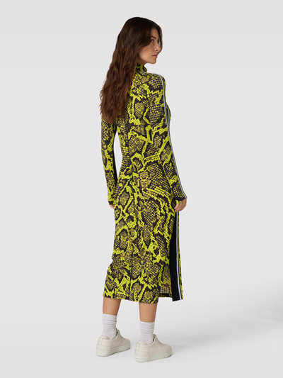 Marc Cain Midi-jurk met dierenprint Geel - 5