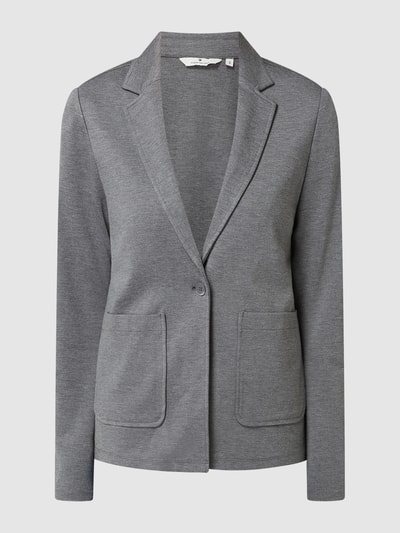 Tom Tailor Blazer van jersey Antraciet - 2