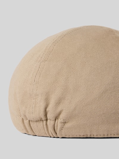 Produktfoto, Schiebermütze in Denim-Optik von Müller Headwear z bawełny, zaokrąglony krój, tkanina stylizowana na denim, częściowo elastyczny pas