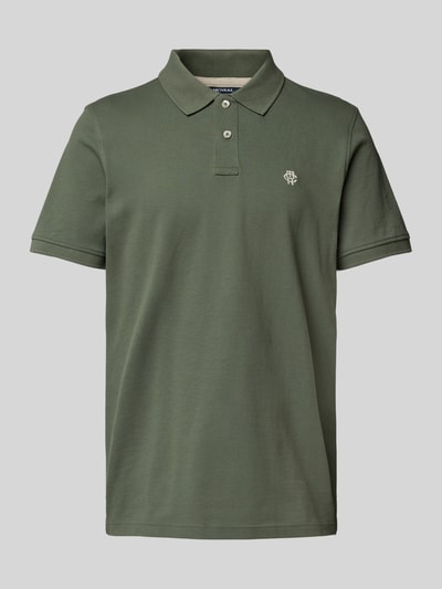 MCNEAL Regular Fit Poloshirt mit Knopfleiste und Label-Stitching Khaki 2