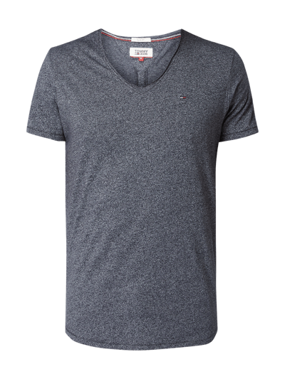 Tommy Jeans Slim Fit T-Shirt mit V-Ausschnitt Marine 2