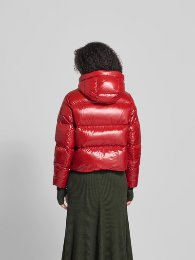 Moose Knuckles Regular Fit Steppjacke mit Kapuze Rot 5
