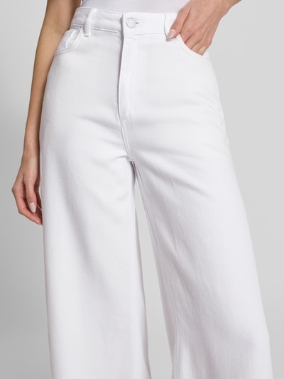 Rich & Royal Wide Leg Jeans im 5-Pocket-Design Weiss 3