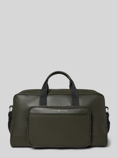 Tommy Hilfiger Weekendtas in leerlook Donkergroen - 2