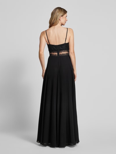 V.M. Abendkleid mit Paillettenbesatz Black 5