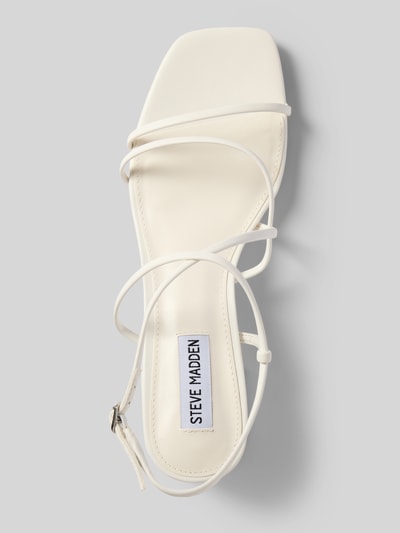 Steve Madden Sandalette mit Blockabsatz Modell 'REMMI' Weiss 3