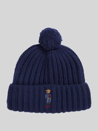 Polo Ralph Lauren Mütze aus Schurwoll-Mix Marine 1