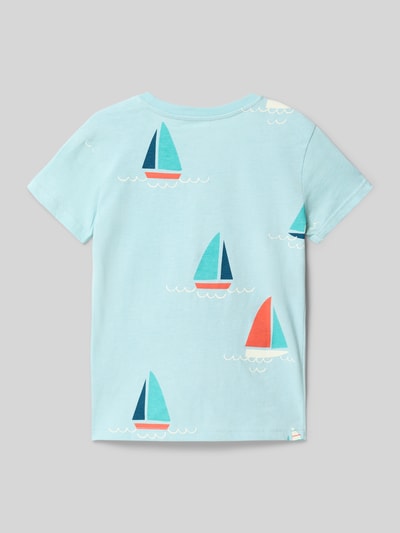 Blue Seven T-Shirt mit Motiv-Print Bleu 3